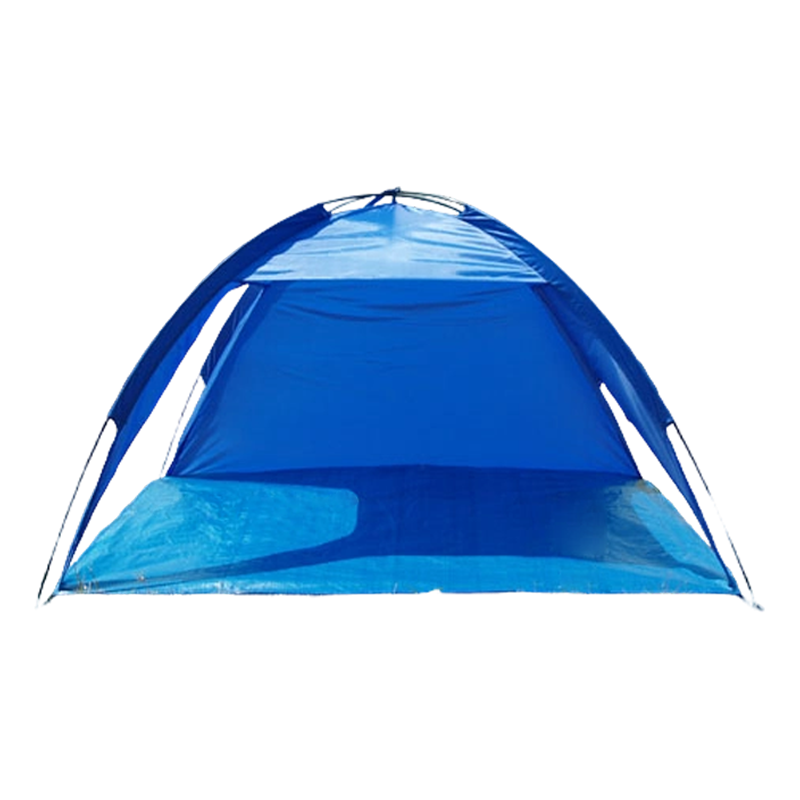 Strandsátor üvegszálas rúddal