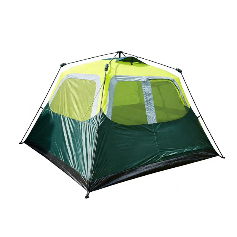 4-8 személyes automata kempingsátor hálós ablakokkal